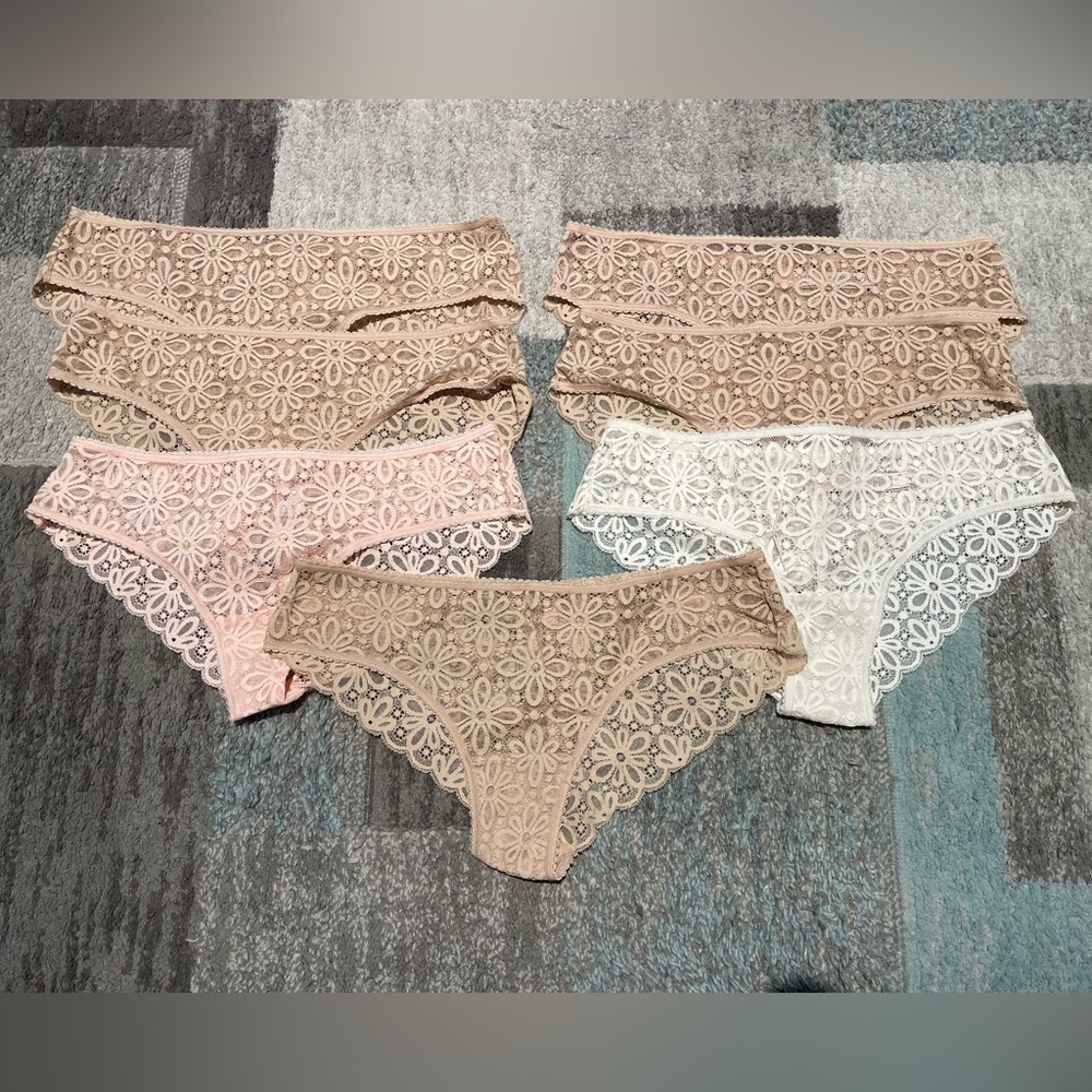 Victoria's Secret Lace Panty Bundle